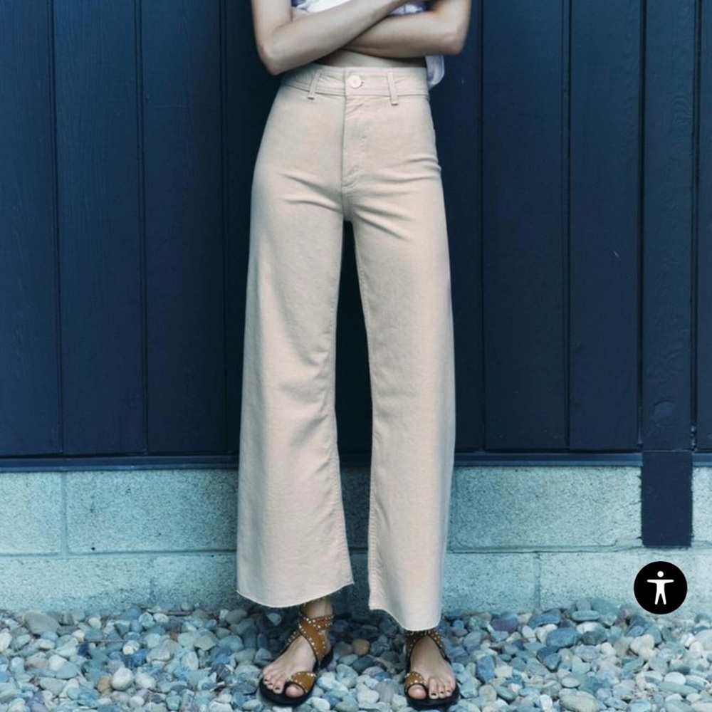 Zara Marine Straight Jeans